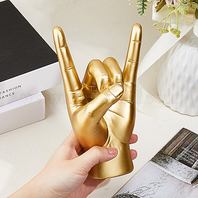 Украшения для демонстрации жестов в виде рок-группы из смолы DIY-WH0888-836-1