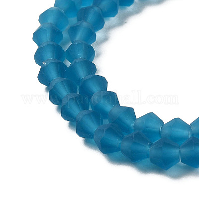 Имитировать нити бус из матового стекла из австрийского хрусталя EGLA-A039-T3mm-MD01-1