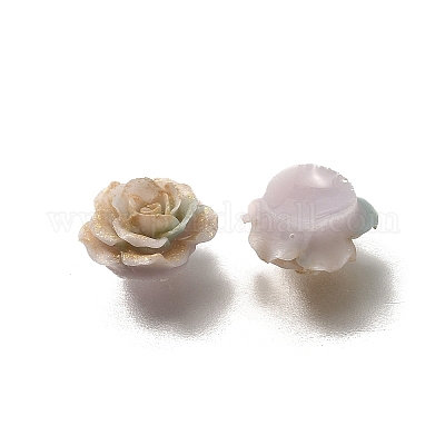 Cabochons en résine opaque lumineuse&nbsp;CRES-R458-14A-02-1