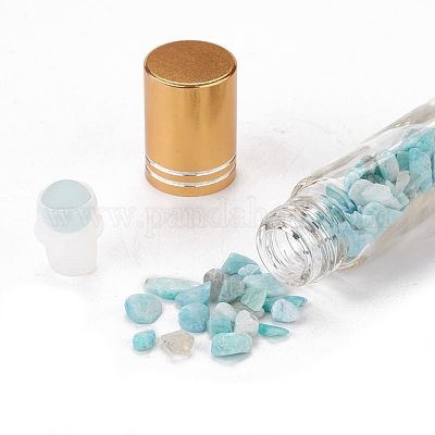 Стеклянные бутылки с роликовыми шариками AJEW-P073-A13-1