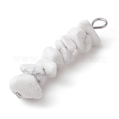 Подвески градиентного цвета из натуральных кристаллов кварца PALLOY-JF02791-01-1