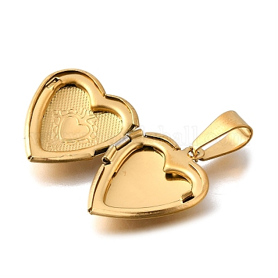 Подвески-медальоны из нержавеющей стали 316 STAS-C123-02C-G-1