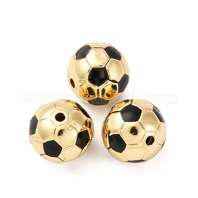 Латунные бусины&nbsp;KK-H002-02C-G-RS-1