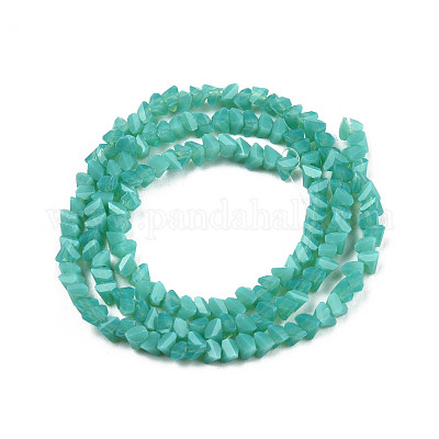 Непрозрачные сплошные цветные стеклянные бусины GLAA-N052-01-A09-1