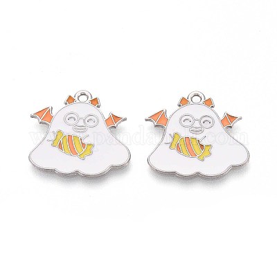 Подвески из сплава с эмалью на тему Хэллоуина ENAM-T022-54P-12-1