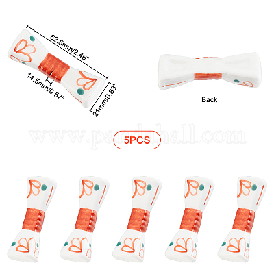 5 шт. фарфоровая подставка для палочек для еды DJEW-CA0001-21-1