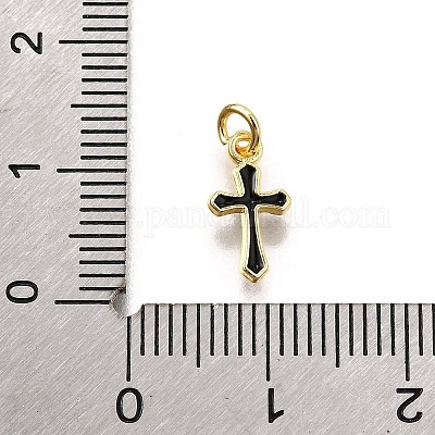 Латунь эмаль подвески KK-C106-04G-1