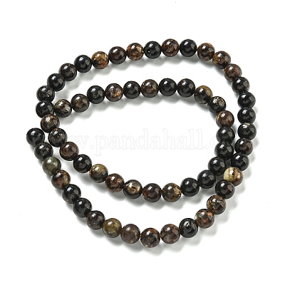 Нити из натурального флогопита G-P546-A01-02-1