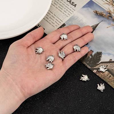 Подвески в виде слона из нержавеющей стали 201 X-STAS-Q192-15-1