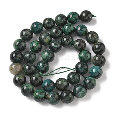 Бусины из натурального фуксита G-G271-B03-10mm-1