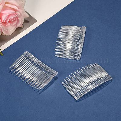 Wholesale Clear Plastic Hair Comb Findings 