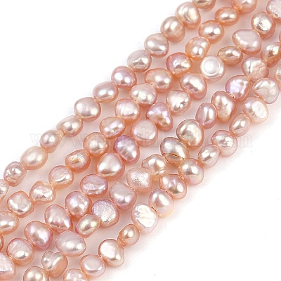 Нити из натурального культивированного пресноводного жемчуга PEAR-P064-19B-05B-1