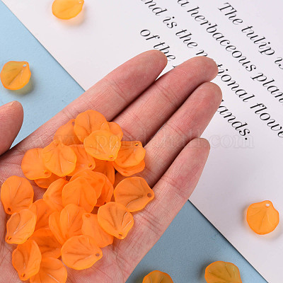 Прозрачные матовые акриловые подвески&nbsp;MACR-S371-02A-724-1