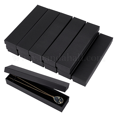 Картонные коробки ожерелья бумаги&nbsp;CON-WH0092-71-1