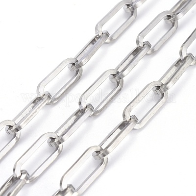 Цепочки-скрепки из нержавеющей стали 304 CHS-F011-01B-P-1
