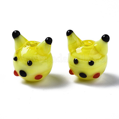 Бусины ручной работы ухабистой бисер нитей LAMP-Q031-005-1