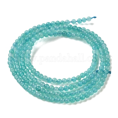 Natur Amazonit Perlen Stränge&nbsp;G-Z150-B01-2mm-1
