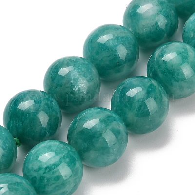 Природный советская амазонит бисер нитей G-C259-B08-10mm-1