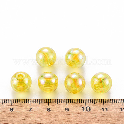 Прозрачные акриловые бусины MACR-S370-B12mm-717-1