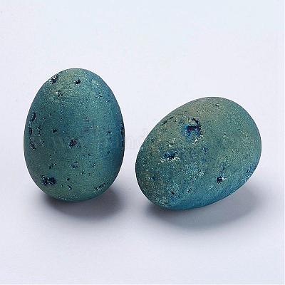 Галька естественный druzy geode кварцевые бусины DJEW-K009-A-1