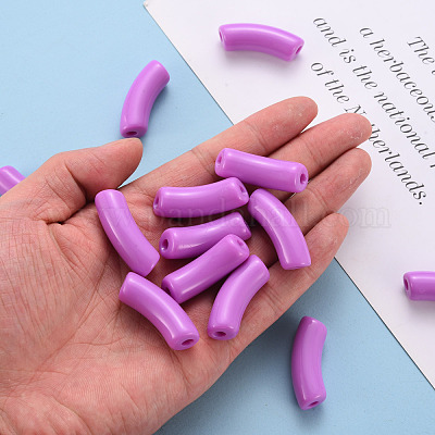 Непрозрачные акриловые бусины&nbsp;MACR-S372-001B-S015-1