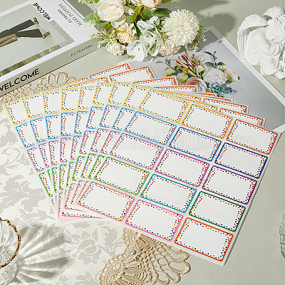 ПВХ самоклеющиеся наклейки DIY-WH20007-64E-1