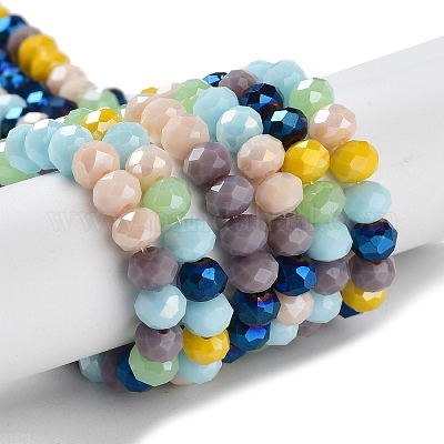 Стеклянные бусины EGLA-A034-M6mm-32-1