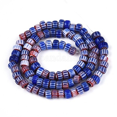 Ручной работы тысячецветник стеклянные бусины нитки LAMP-T021-27A-03-1