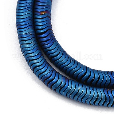 Гальванические нити из синтетических немагнитных гематитовых бусин G-H020-M01-25-1