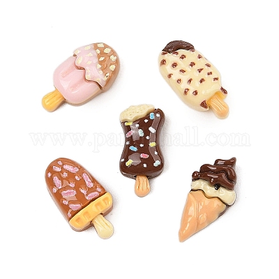 Непрозрачные кабошоны из смолы CRES-M037-04E-1