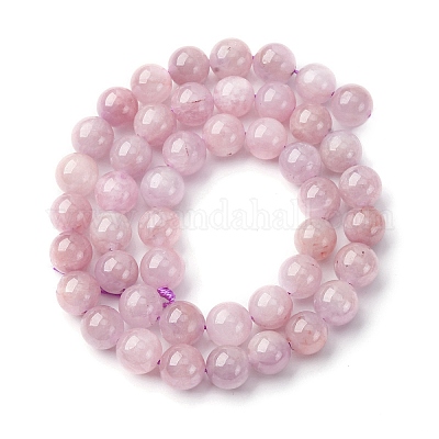 Природные кунцит бисер нитей G-H313-01B-8mm-1