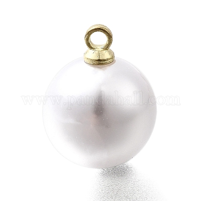 Подвески из АБС-пластика с жемчугом FIND-H052-01G-04G-1