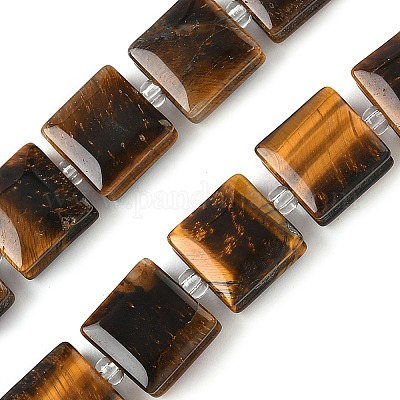 Природных тигровый глаз бисер нитей G-F802-B01-01-1