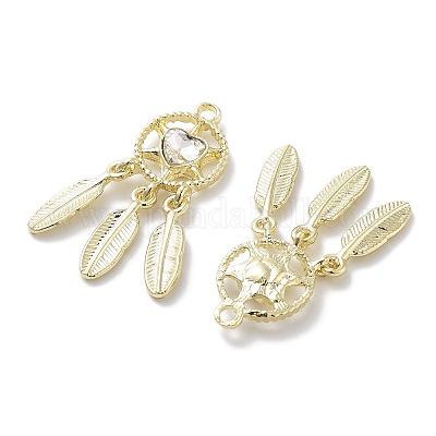 Подвески из сплава со стразами PALLOY-F311-19G-01-1