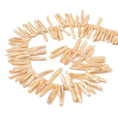 Натуральный жемчуг в стиле барокко кеши PEAR-B004-02A-02B-1