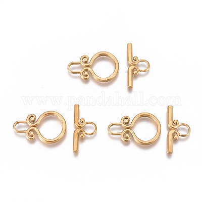 Ионное покрытие (IP) застежки-тоглы из нержавеющей стали 304 STAS-L247-004G-1