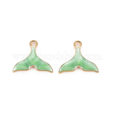 Подвески из эмали и сплава ENAM-S121-060F-1