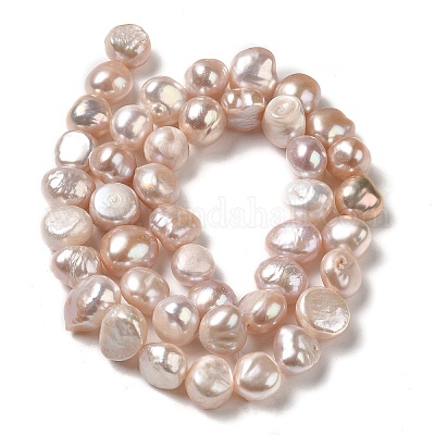 Нити из натурального культивированного пресноводного жемчуга PEAR-E017-37-1