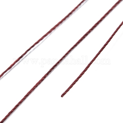 Круглая вощеная нить из полиэстера YC-D004-02C-131-1