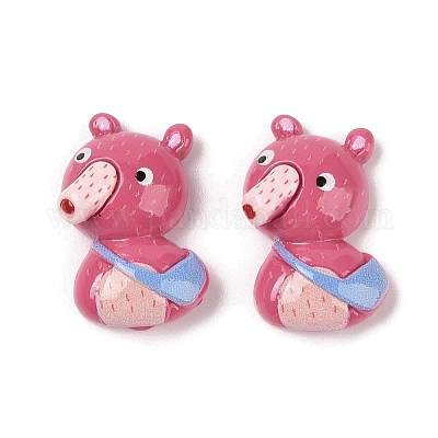 Кабошоны из непрозрачной смолы для декодирования животных RESI-Q230-08B-1