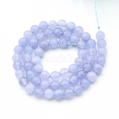 Природного кварца нитей бисера G-N355-6mm-47-1