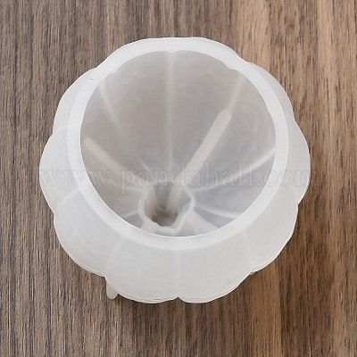 Силиконовые Молды для свечей на Хэллоуин из тыквы своими руками SIL-F011-04C-1