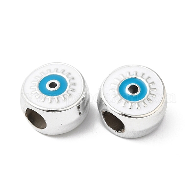 Ccb пластиковые европейские бусины CCB-B001-02B-1