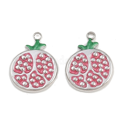 Подвески из нержавеющей стали 304 с эмалью STAS-Z166-23E-P-1