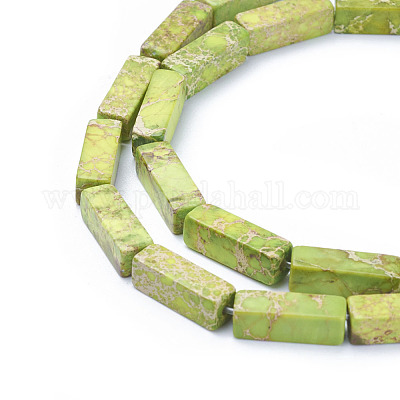 Натуральные имперские нитки из яшмы G-L515-01G-1