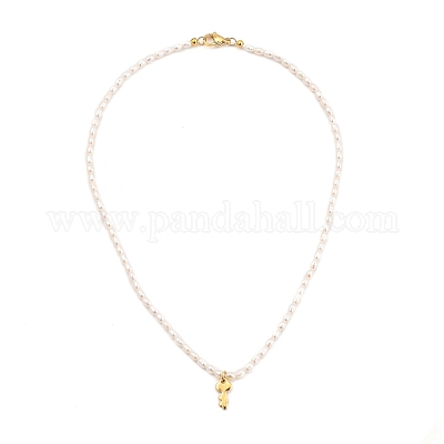 Ожерелья с подвесками из латуни NJEW-JN02972-04-1