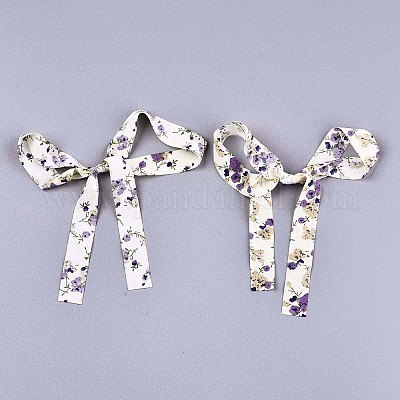 Льняная ткань с большим бантом FIND-R087-07E-1