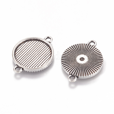 Сеттинги для коннекторов (кабошон) TIBE-A17990-AS-FF-1