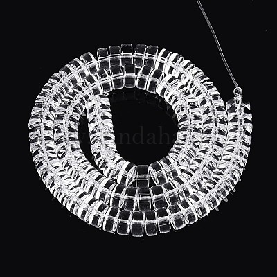 Transparente Glasperlen Stränge&nbsp;GLAA-N026-2x4mm-T06-1