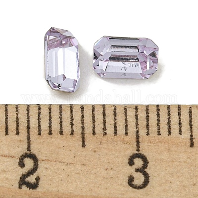 Cabochons de strass en verre&nbsp;RGLA-L029-18A-371-1
